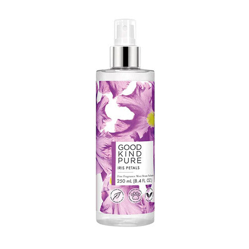 Good Kind Pure Iris Petals 250ml Body Mist for Women - Floral Fragrance, Long-Lasting, Alcohol-Free | Perfect for Daily Use, Date Nights & Special Occasions
