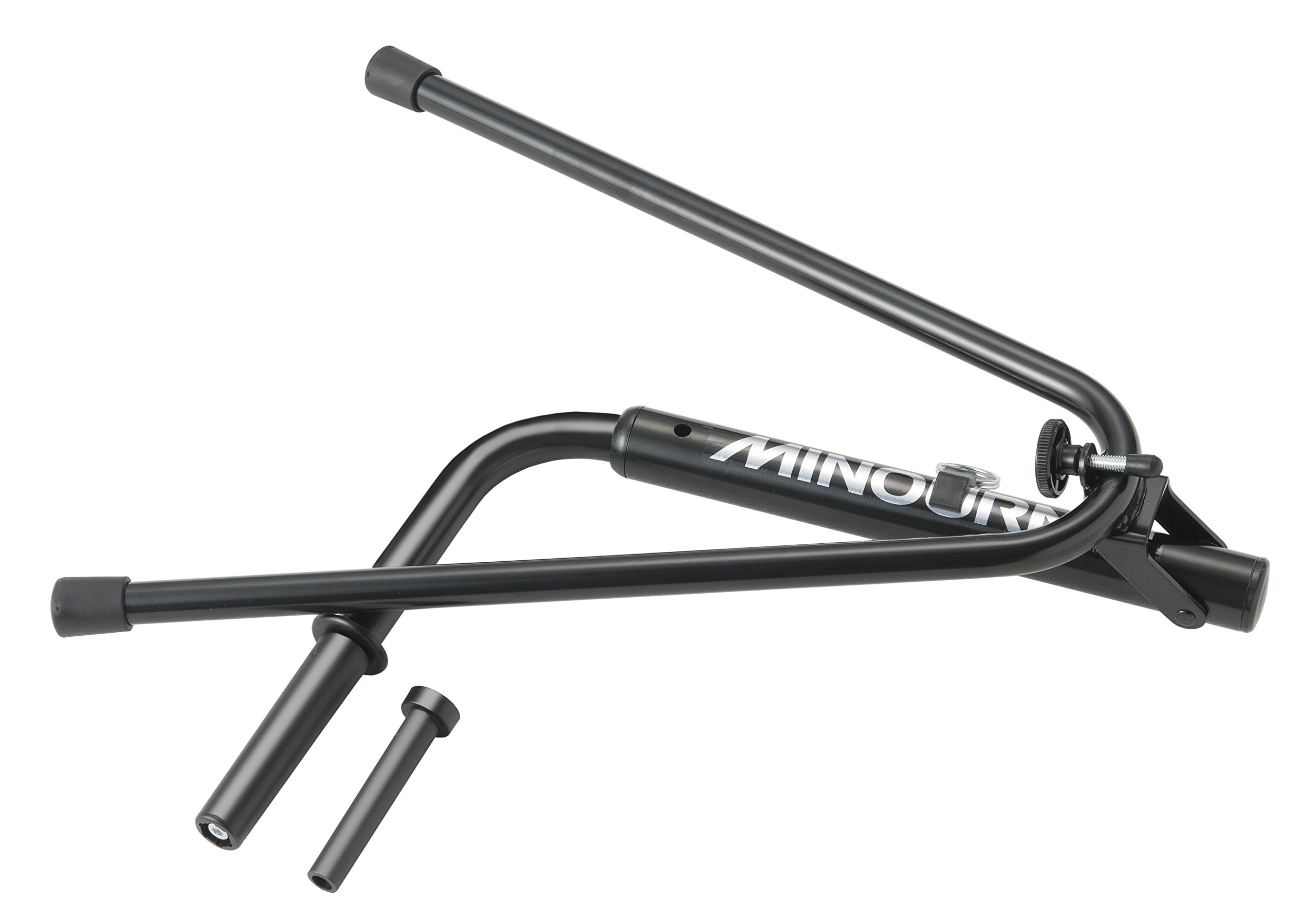 Minoura Bike Display & Storage Stand - Wall Mounted Bicycle Rack for Indoor Bike Storage & Garage Organization - Perfect for Road Bikes, Mountain Bikes & Cycling Gear