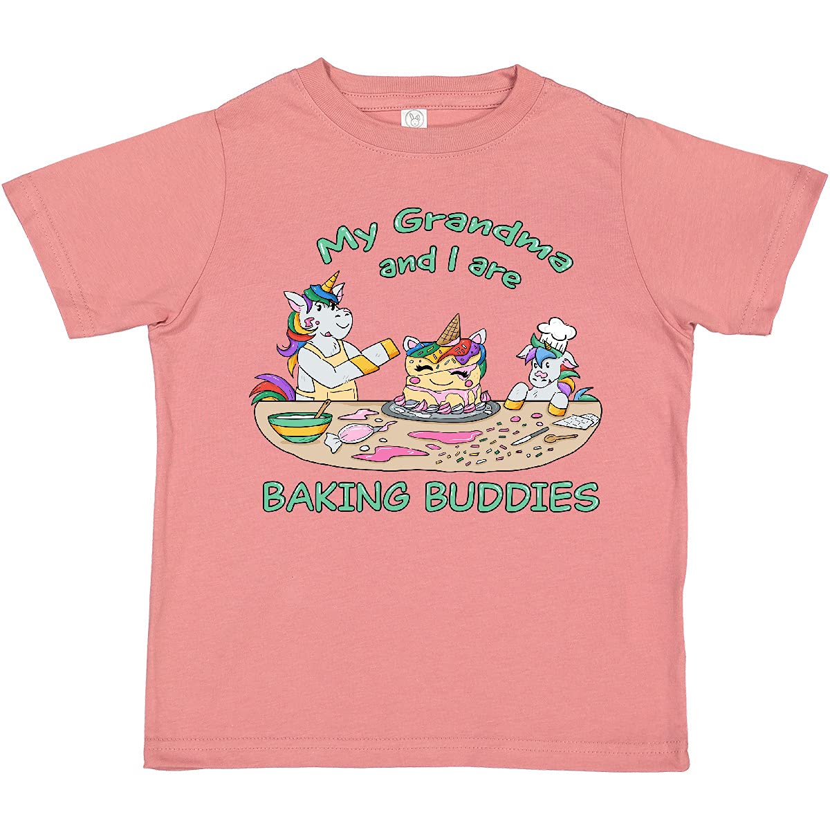 My Grandma and I are Baking Buddies Toddler T-Shirt - Cute Matching Grandma & Grandchild Baking Outfit - Perfect for Family Baking Days, Grandparents Day & Holiday Gift