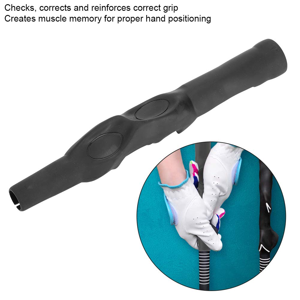 Bnineteenteam Swing Trainer - 2 Color Golf Training Aid Club Handle for Perfect Swing Grip & Posture - Ideal for Driving Range & Home Practice