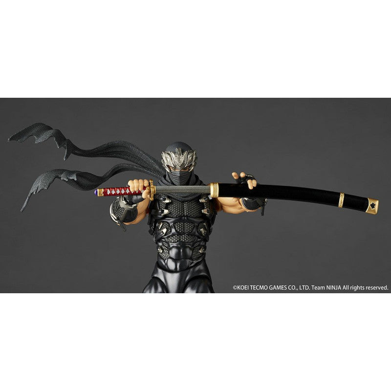 Amazing Yamaguchi Revoltech Ryu Hayabusa Action Figure - Ninja Gaiden NR052 Collectible Toy for Display & Gaming Enthusiasts