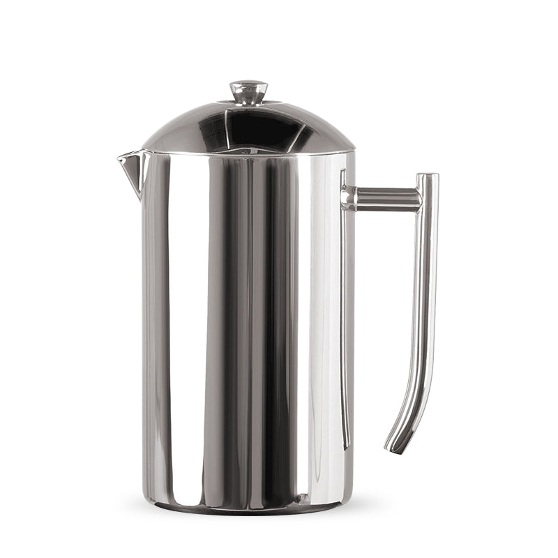 Premium Frieling Stainless Steel French Press Coffee Maker - 6 Cup Capacity, Double-Wall Insulated for Hotter Coffee - Perfect for Home, Office & Camping