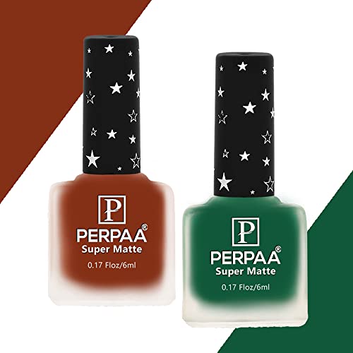 Dark Green & Brown