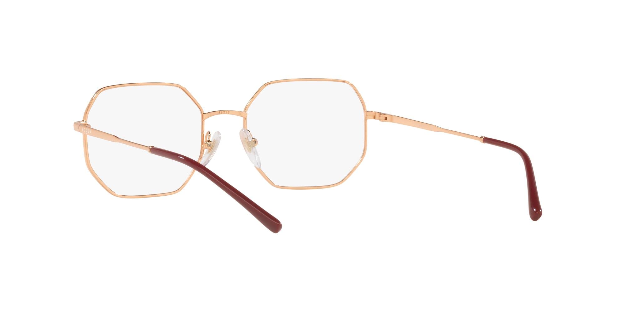 Vogue Eyewear Vo4228 Women's Hexagonal Prescription Glasses Frames - Stylish & Lightweight for Work, Reading & Everyday Wear