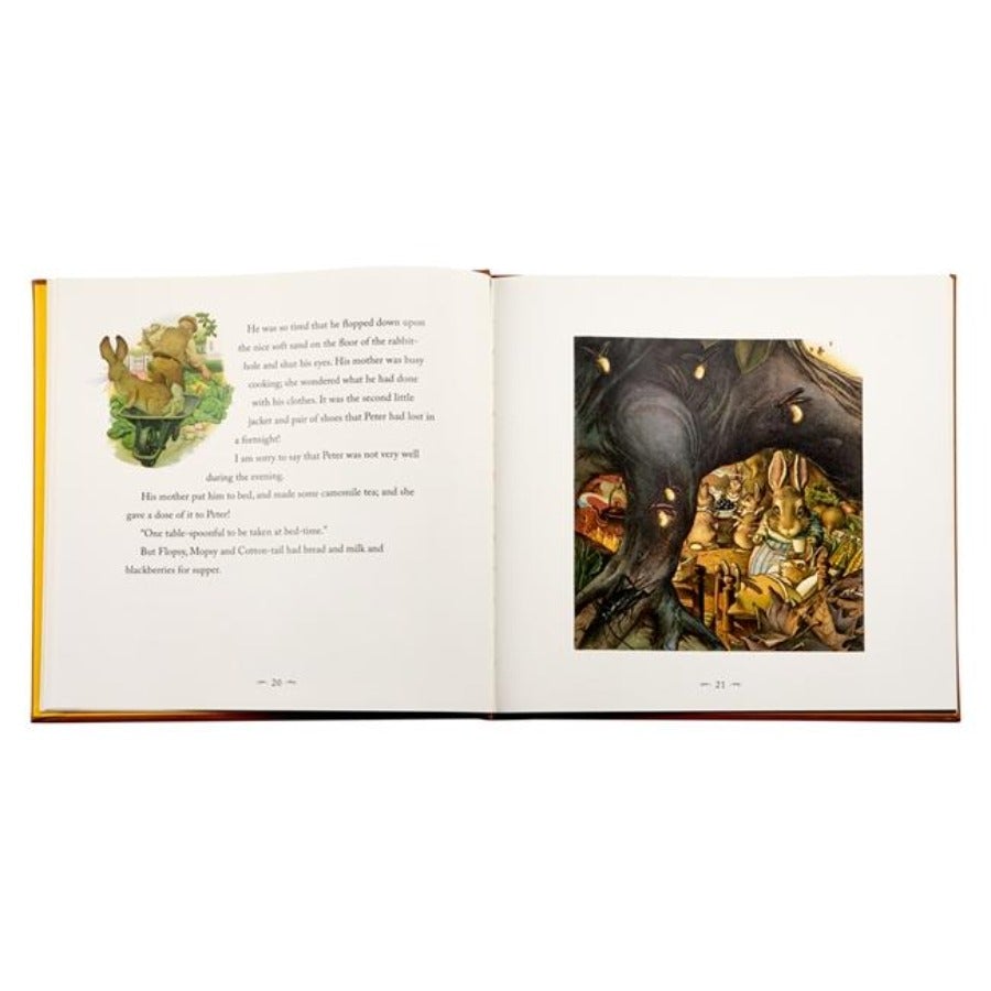 Peter Rabbit Leather Bound Classic Children's Book - Perfect for Bedtime Stories, Gifts & Collectors