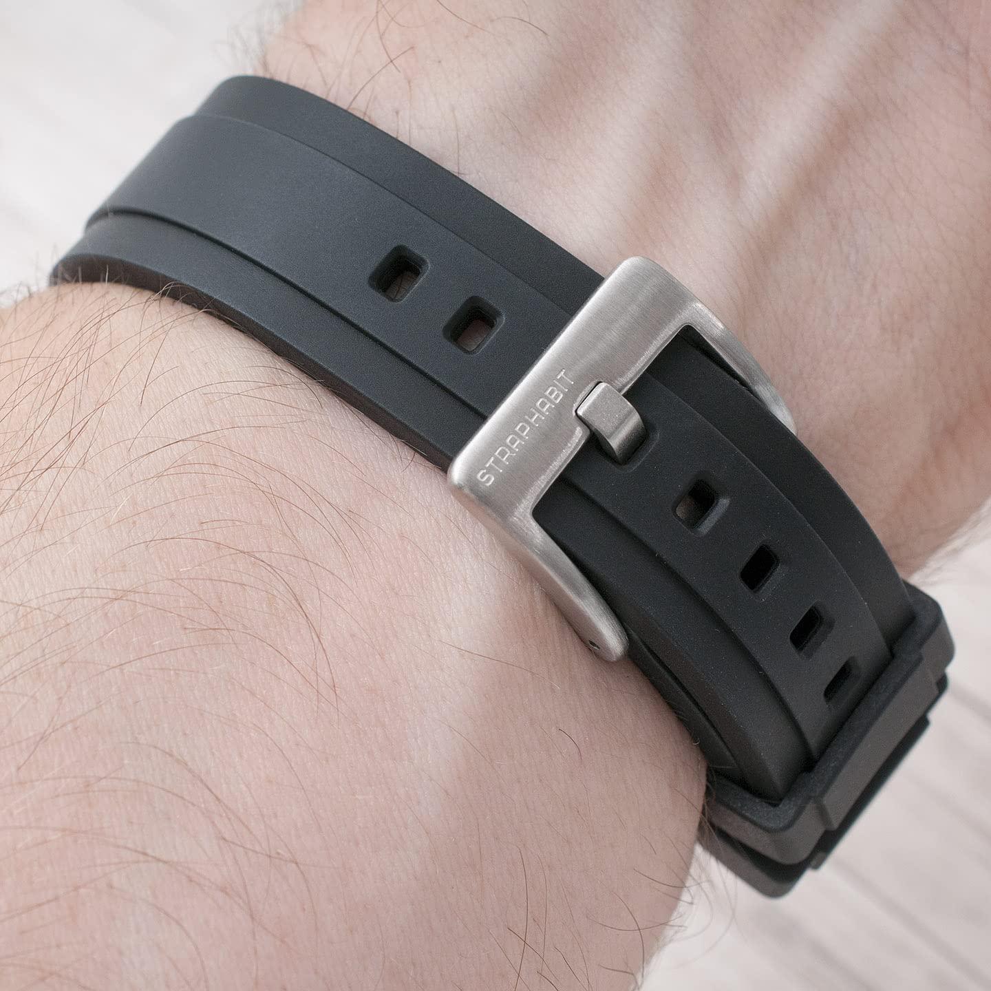 Quick Release FKM Rubber Watch Band - 20mm, 22mm, 24mm - Durable & Comfortable Strap for Men & Women - Perfect for Sports, Swimming & Everyday Wear