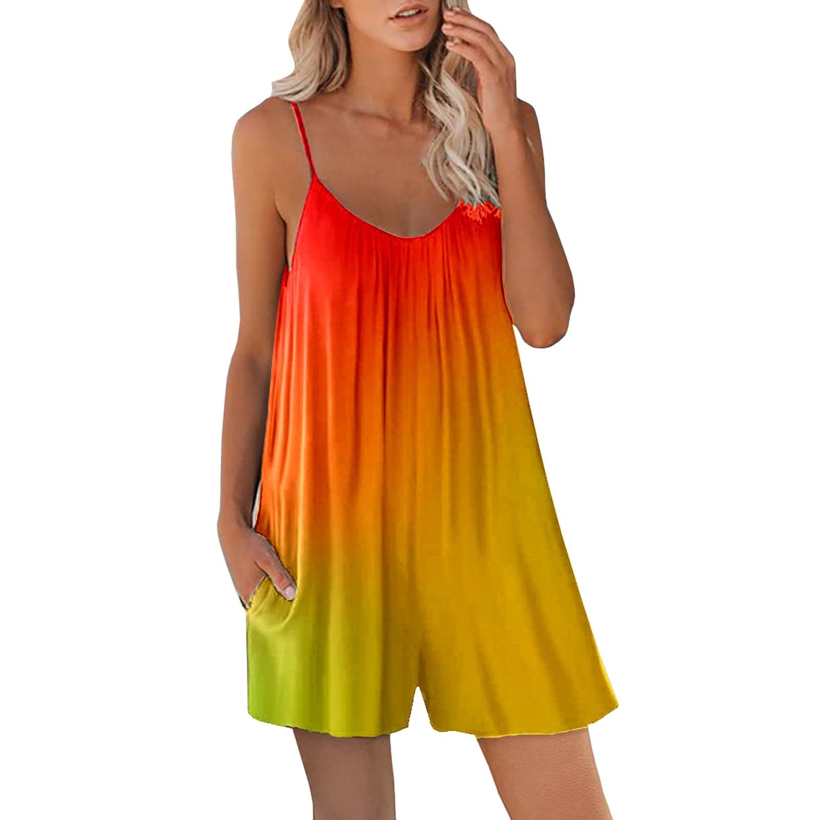 2024 Women's Summer V-Neck Camisole Tops - Leaf Print Sleeveless Blouse & Tank Tops for Casual Wear, Beach Outfits, and Layering