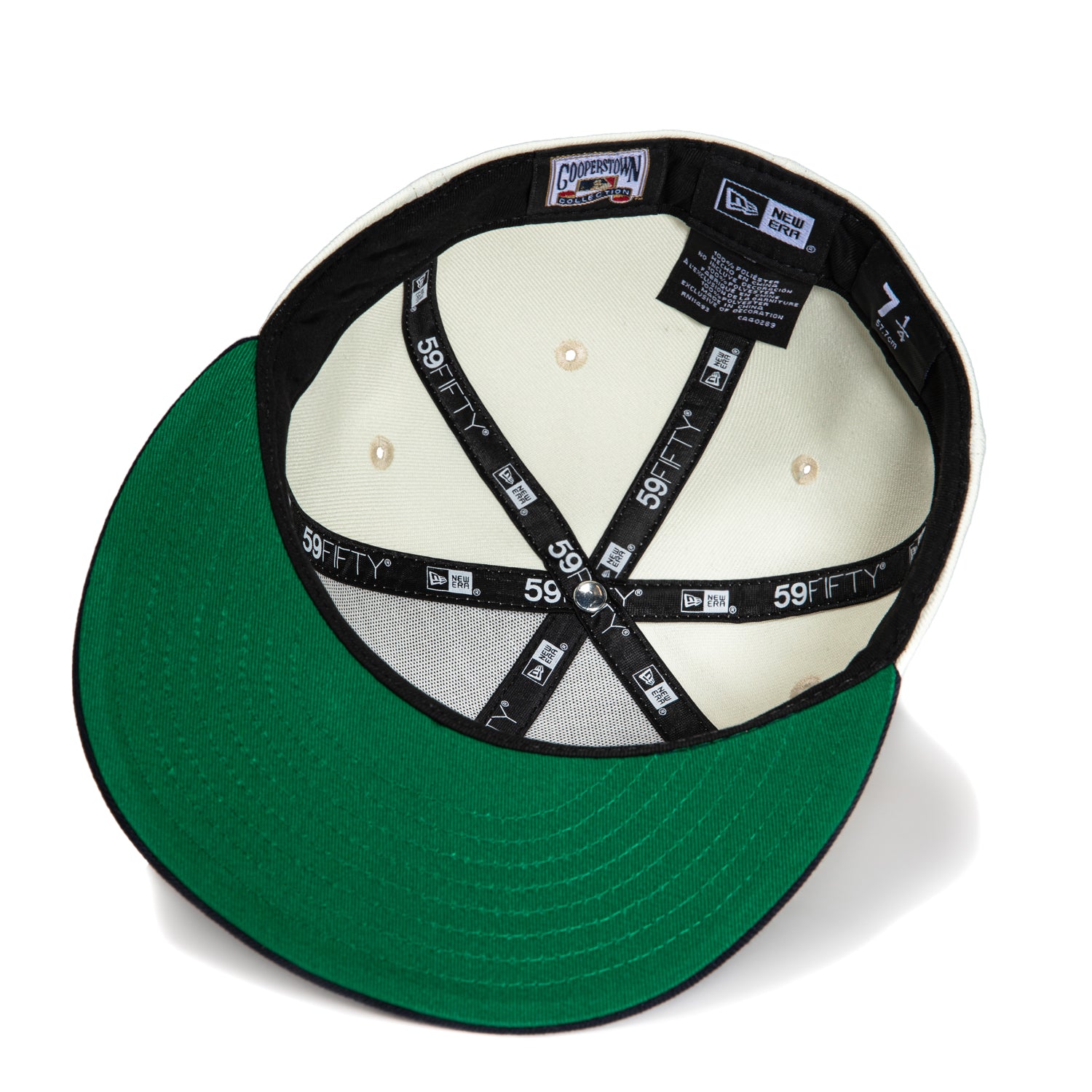 New Era 59Fifty Los Angeles Dodgers Baseball Cap with Stadium Patch - Official MLB Licensed Snapback Hat in White & Black for Men & Women - Perfect for Baseball Games, Streetwear & Sports Fan Fashion