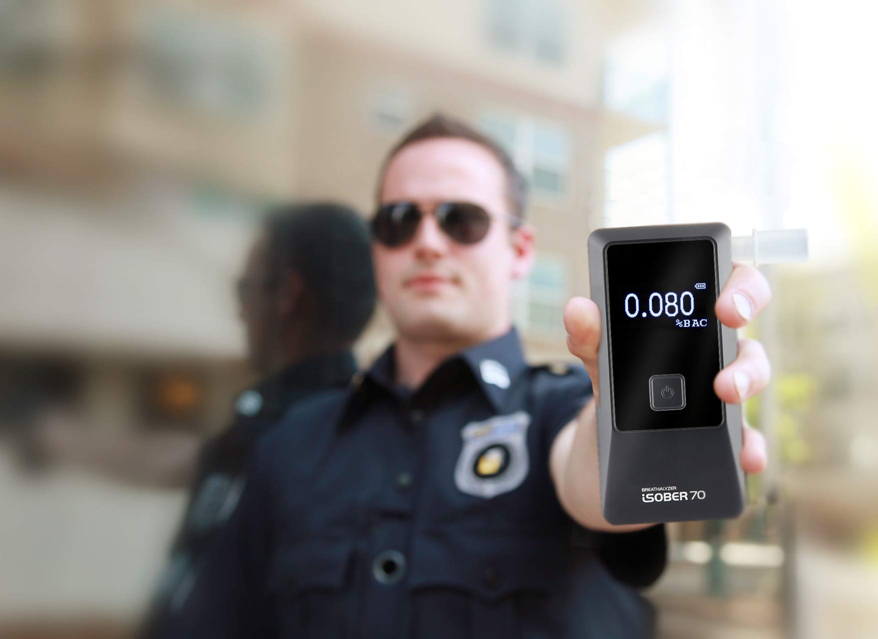 70 Professional-Grade Breathalyzer with Suracell FuelCell Technology | DOT/NHTSA Approved Evidential Alcohol Tester | Accurate BAC Detection for Law Enforcement, Workplace Safety & Personal Use