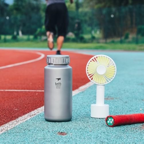 Premium 1.2L Titanium Sports Water Bottle - Lightweight, Durable & BPA-Free for Hiking, Gym & Outdoor Adventures