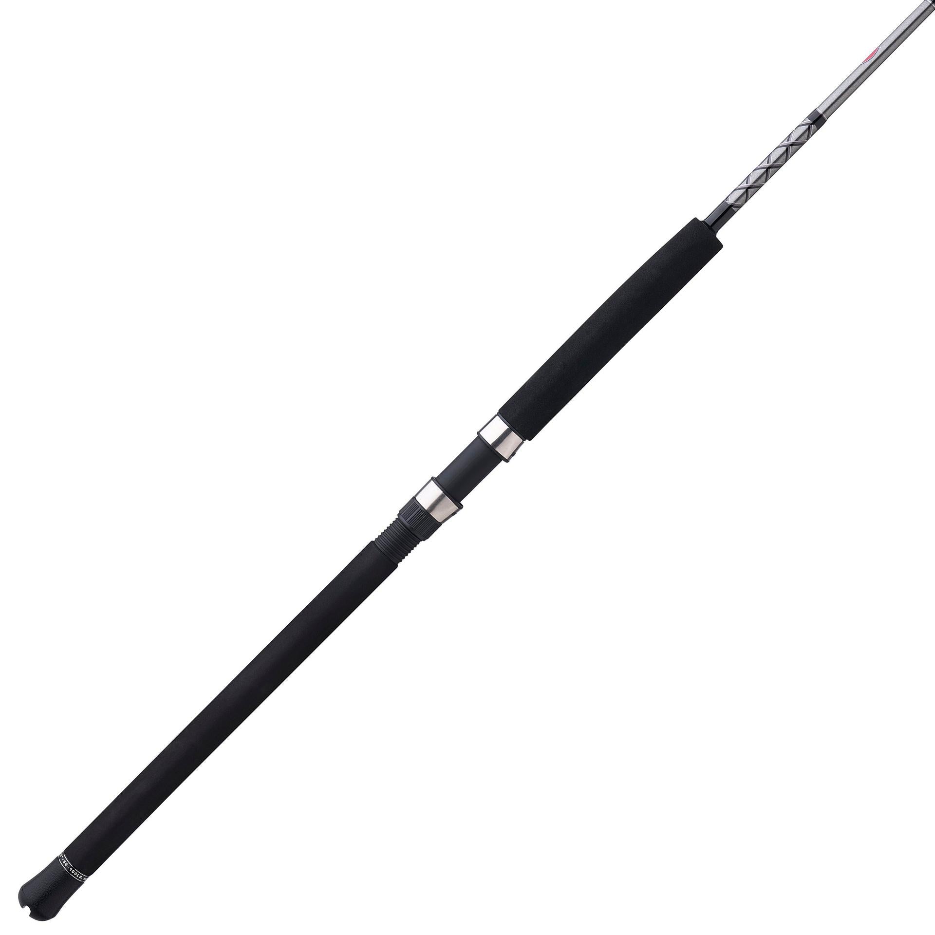 Ally™ II Spinning Boat Fishing Rod - Saltwater & Freshwater Fishing Pole for Offshore & Inshore Angling - Perfect for Trolling, Casting & Bottom Fishing from Boats, Docks & Shorelines
