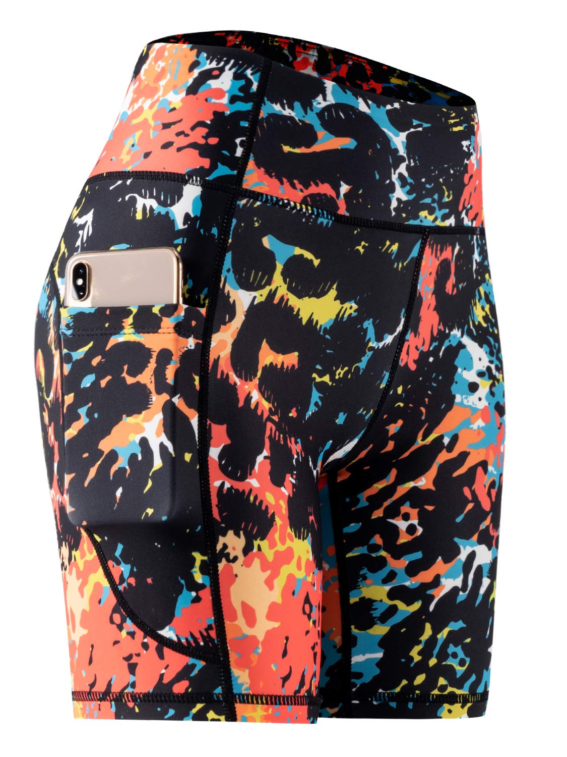 CADMUS High Waist Yoga Shorts for Women - 3/4/6/7/8 Inch Inseam Workout Running Biker Shorts with Naked Feeling Technology | Perfect for Yoga, Gym, Running & Lounge Wear