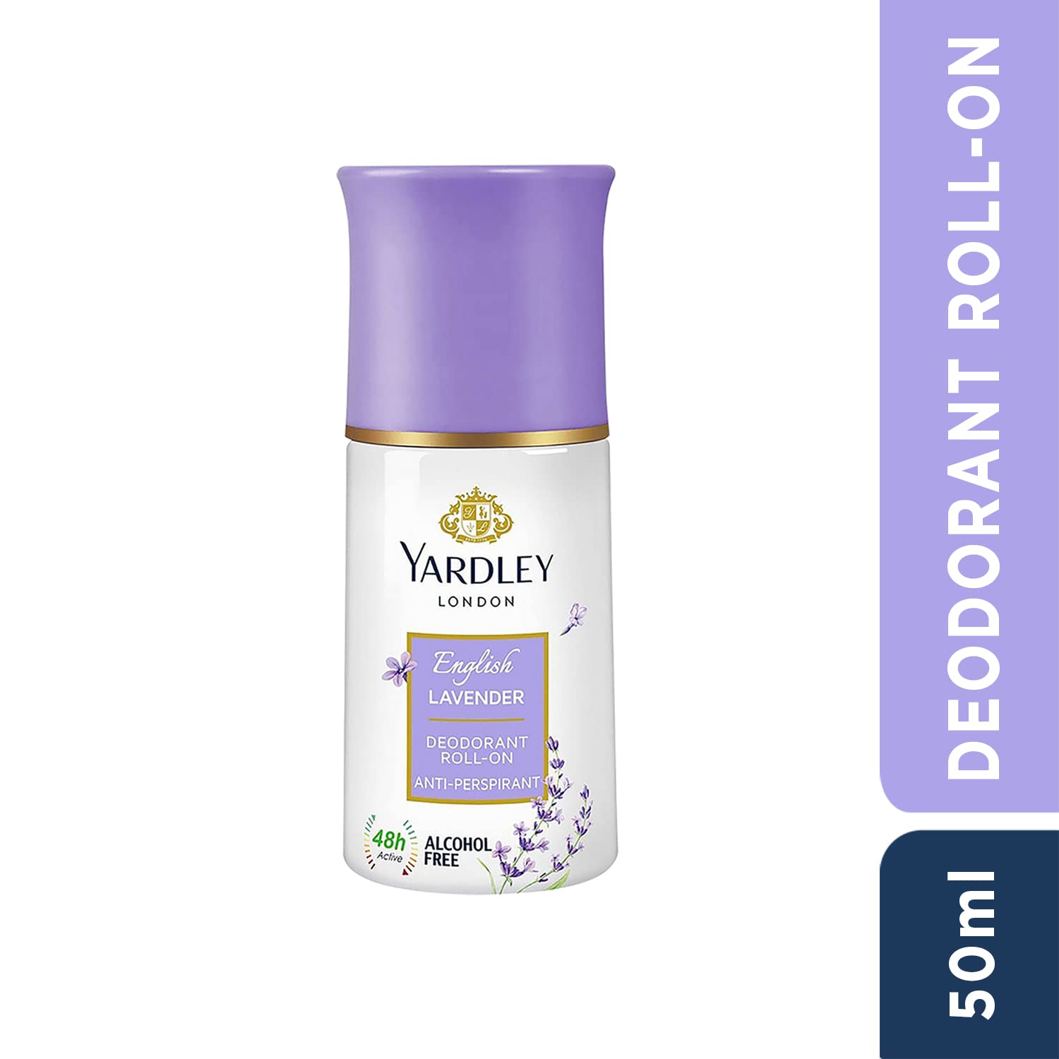 Yardley London English Lavender Perfumed Talc for Women, 250g - Floral Scented Body Powder for Freshness & Soft Skin | Perfect for Daily Use, Travel, and Gift Giving