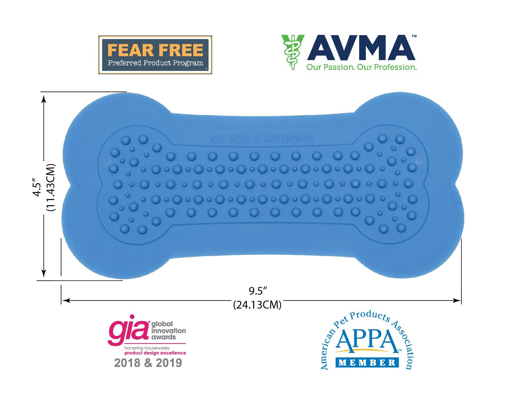 Lick Lick Pad for Dogs - Wall-Mounted Peanut Butter Pet Shower Attachment | Veterinarian Recommended Dog Bathing Station & Grooming Supplies | Perfect for Bath Time, Anxiety Relief & Treat Dispensing