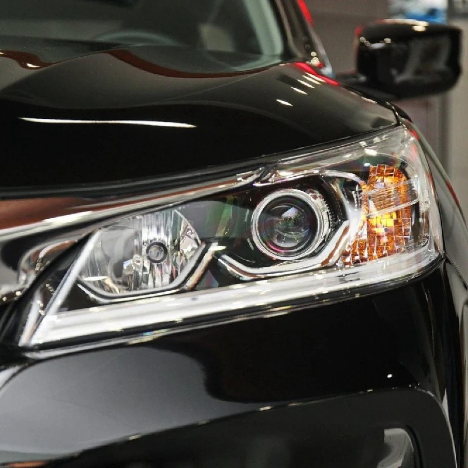 Honda Accord 9.5 2016-2017 Headlight Cover - Left Side PC Lens Replacement - Clear Protective Dust Shield for Car Lights - Perfect for Night Driving & Off-Road Protection
