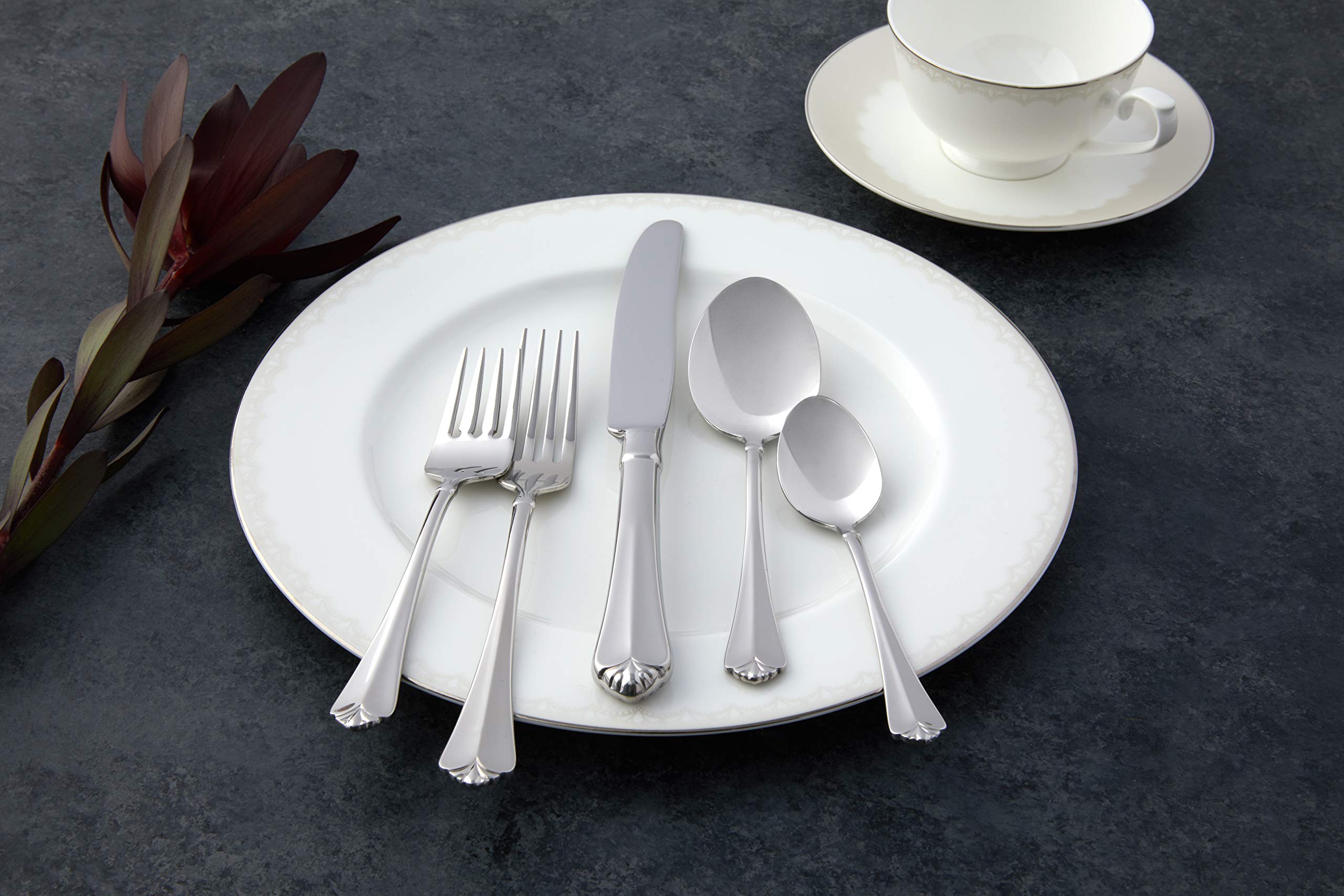 Oneida Foodservice Juilliard Teaspoon Set of 36 - Premium Stainless Steel Flatware for Restaurants, Cafes & Catering | Durable & Elegant Dining Utensils