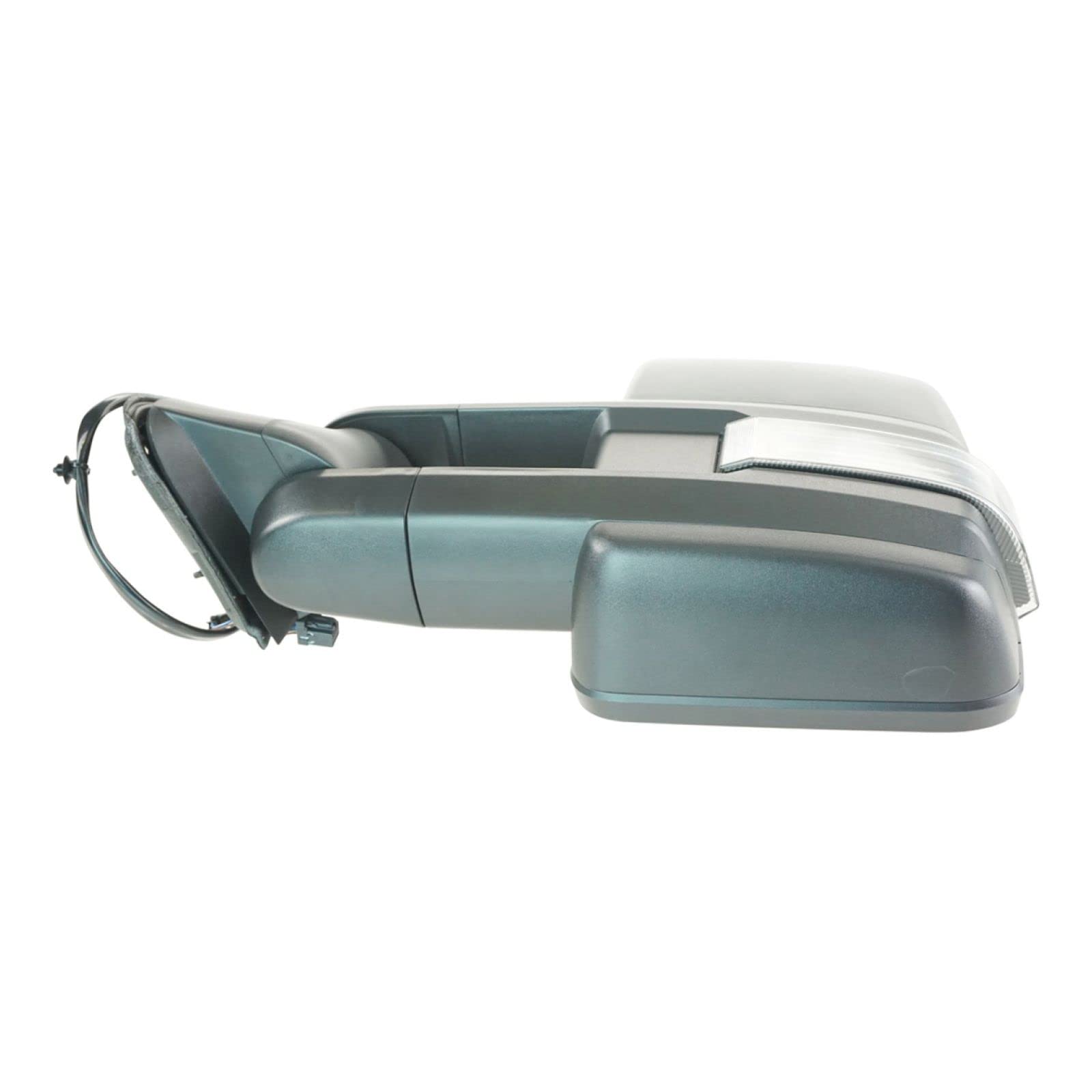 Heated LED Signal Mirror Spotlight for GM Vehicles - Black Textured Pair - Enhanced Visibility & Safety for Night Driving & Off-Road Adventures