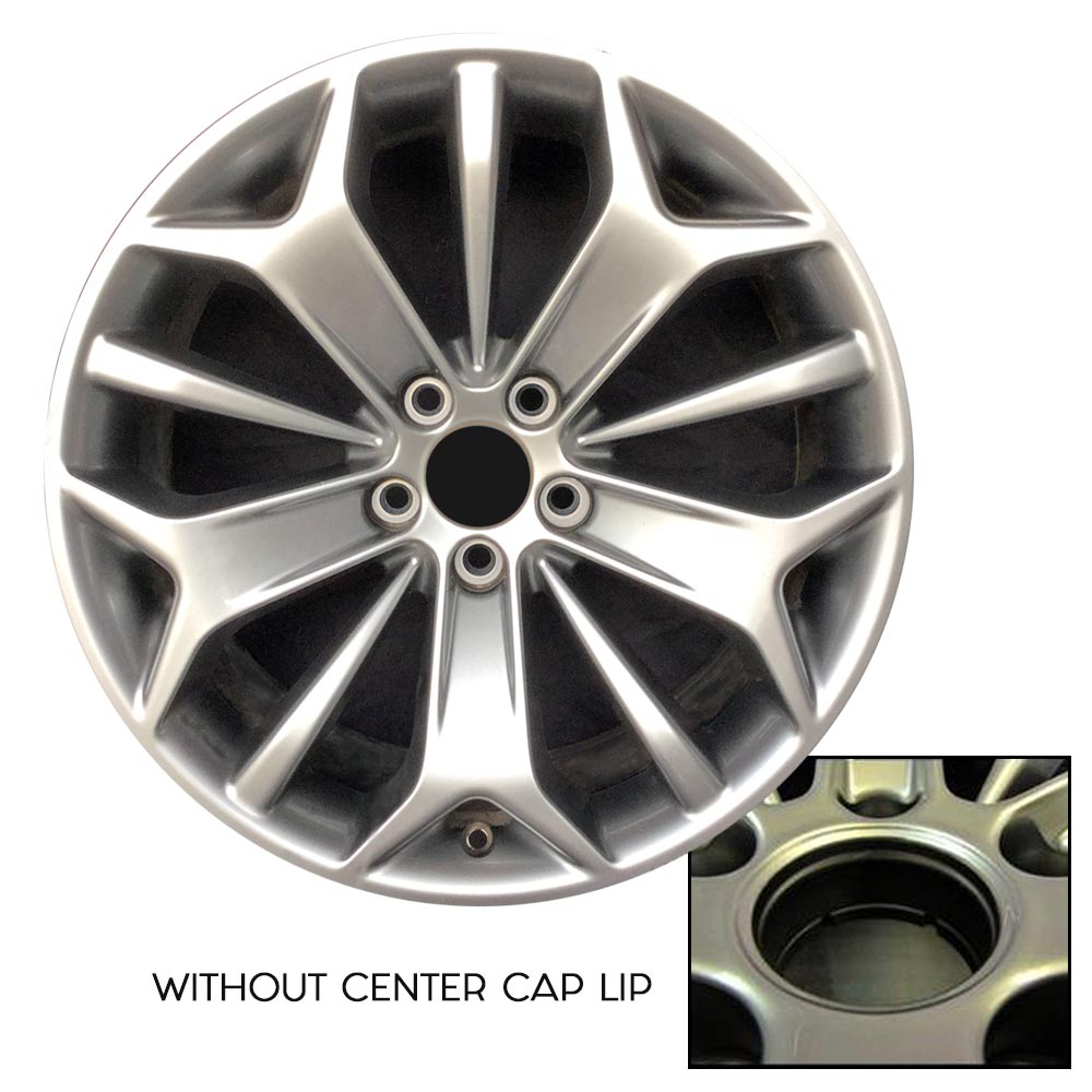 19 Inch Ford Taurus Rim ALY03925 Silver OEM Wheel DG131007CA - Compatible with 2015-2017 Models, Perfect for Replacement & Custom Upgrades