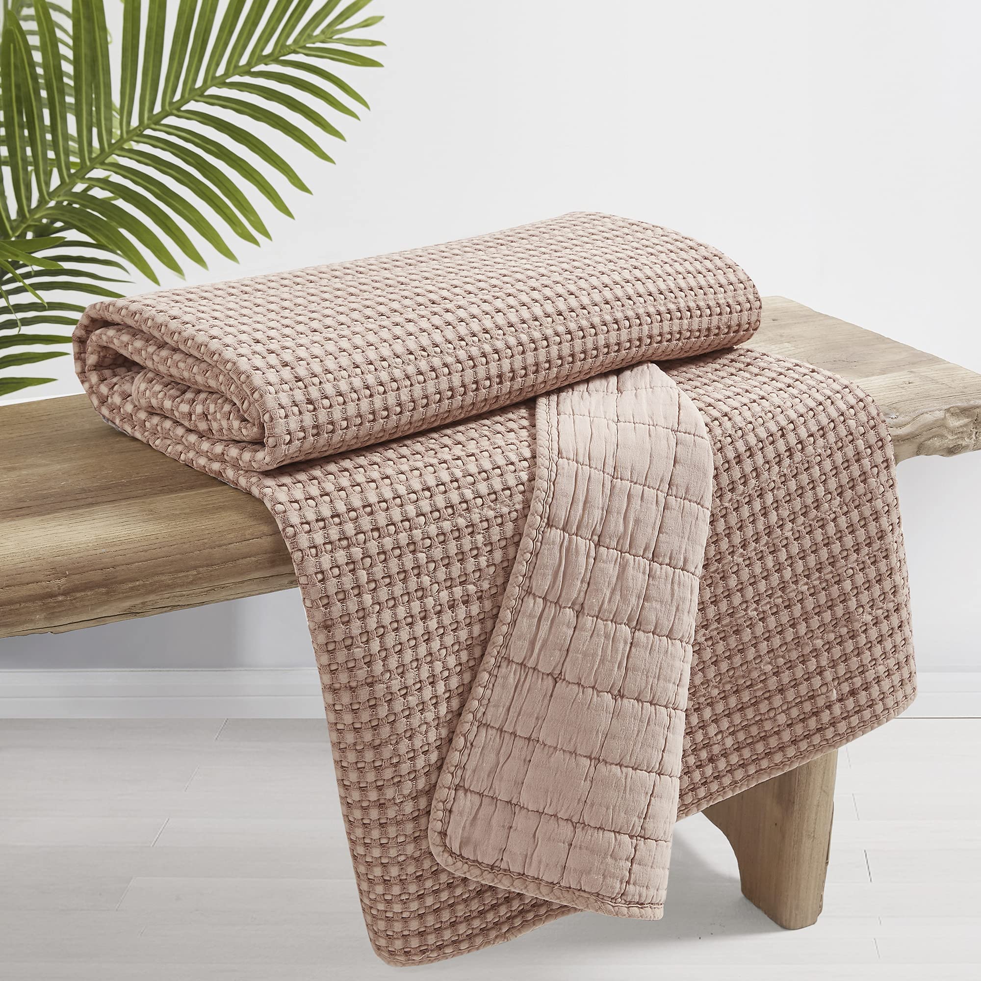 Levtex Home Mills Waffle Knit Throw Blanket - 50