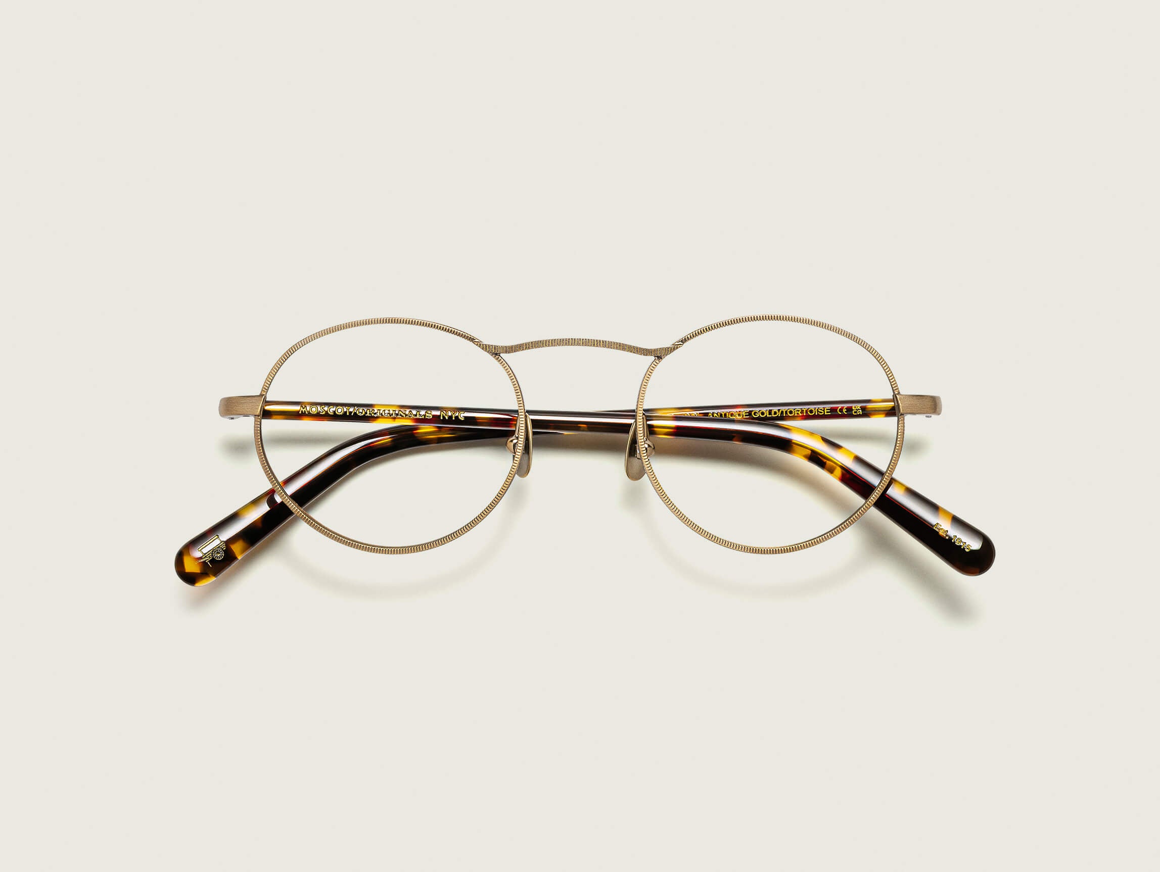Antique Gold/Tortoise