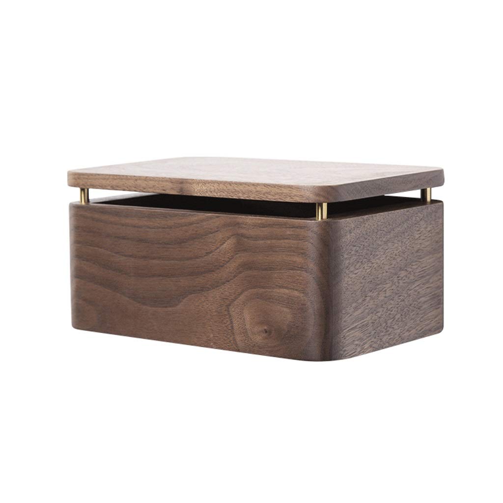 Premium Black Walnut Wood Wall Mount Paper Towel Dispenser - Under Cabinet Kitchen Napkin Holder for Multifold Paper Towels Rolls | Perfect for Home Kitchen, Office, Restaurant & Bathroom Organization
