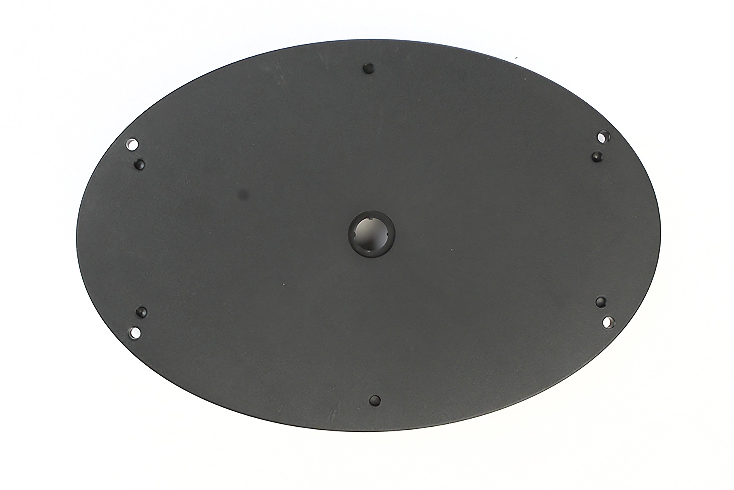 48-Pack Black Oval Stackable 1 Inch Monitor Riser Stand - VUR 8800 - Perfect for Office Desks, Home Workstations & Multi-Screen Setups
