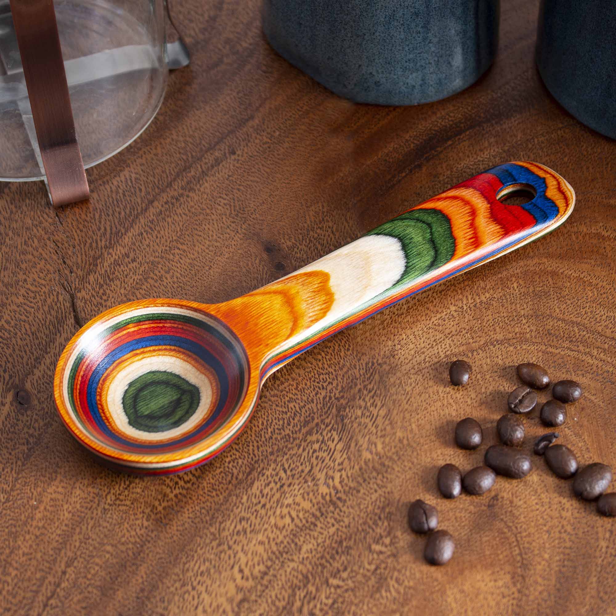 Baltique® Marrakesh Collection Coffee Scoop - Premium Stainless Steel Measuring Spoon for Coffee, Tea & Spices - Perfect for Home, Cafe & Restaurant Use