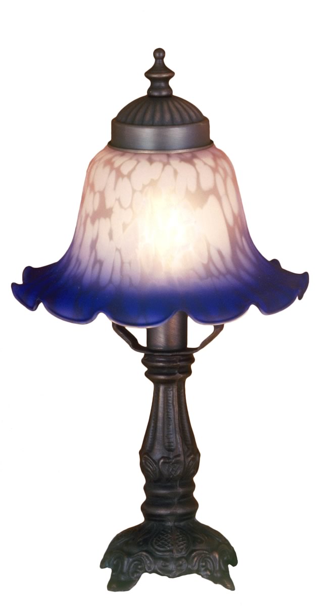 13H Bell Pink & Blue Mini Lamp - Cute Night Light for Kids Room, Nursery Decor, Bedside Table Lamp - Perfect for Bedtime, Reading & Relaxation