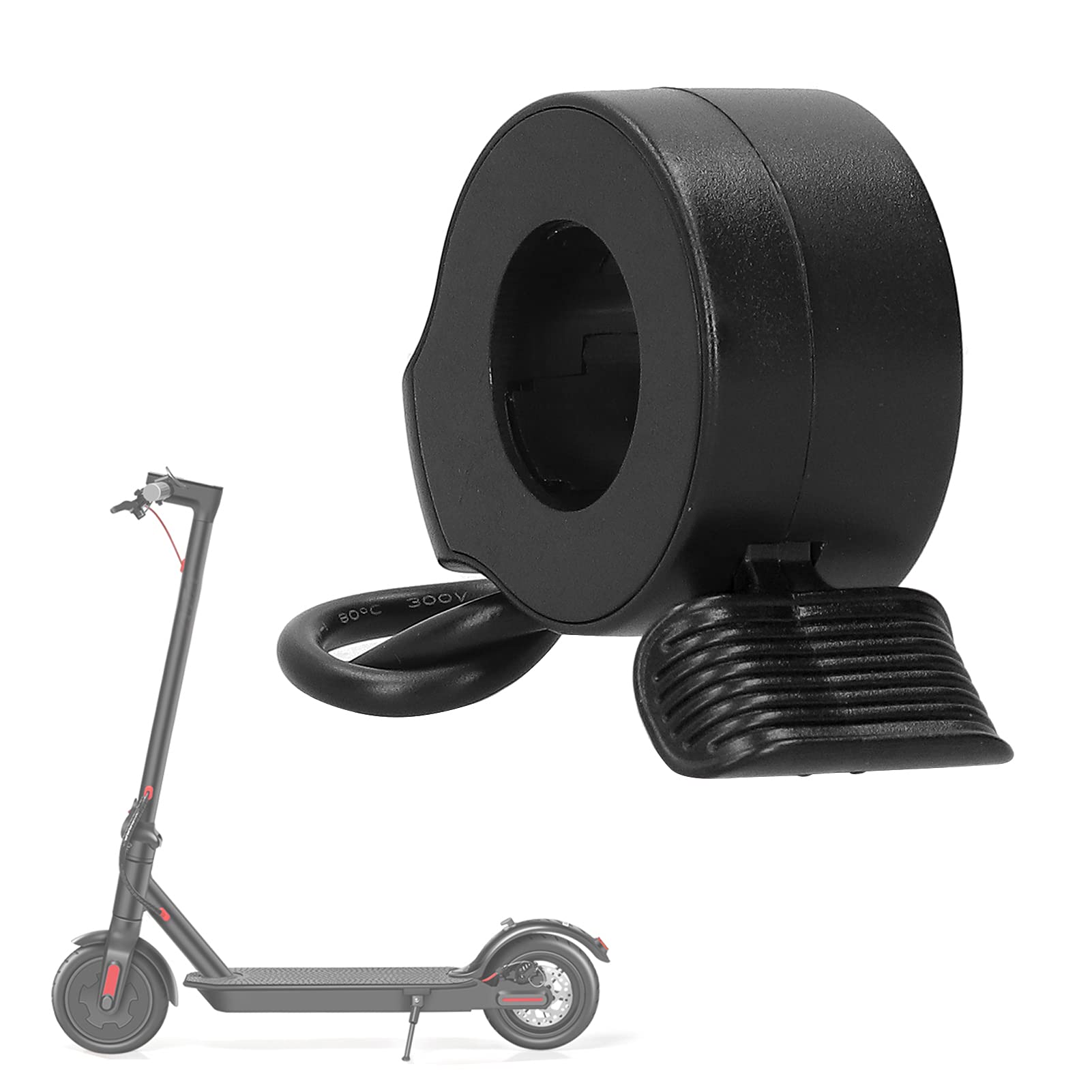 VBESTLIFE Electric Scooter Thumb Throttle with Hall Sensor - Speed Control Accelerator for E-Scooters - Perfect for Commuting & Urban Travel