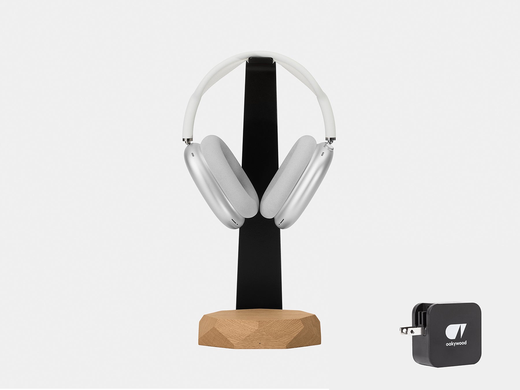 2-in-1 Headphone Stand with USB Charger - Space Saving Desk Organizer for Gaming Headsets & Wireless Earphones - Perfect for Home Office, Gaming Setup & Workspace Organization