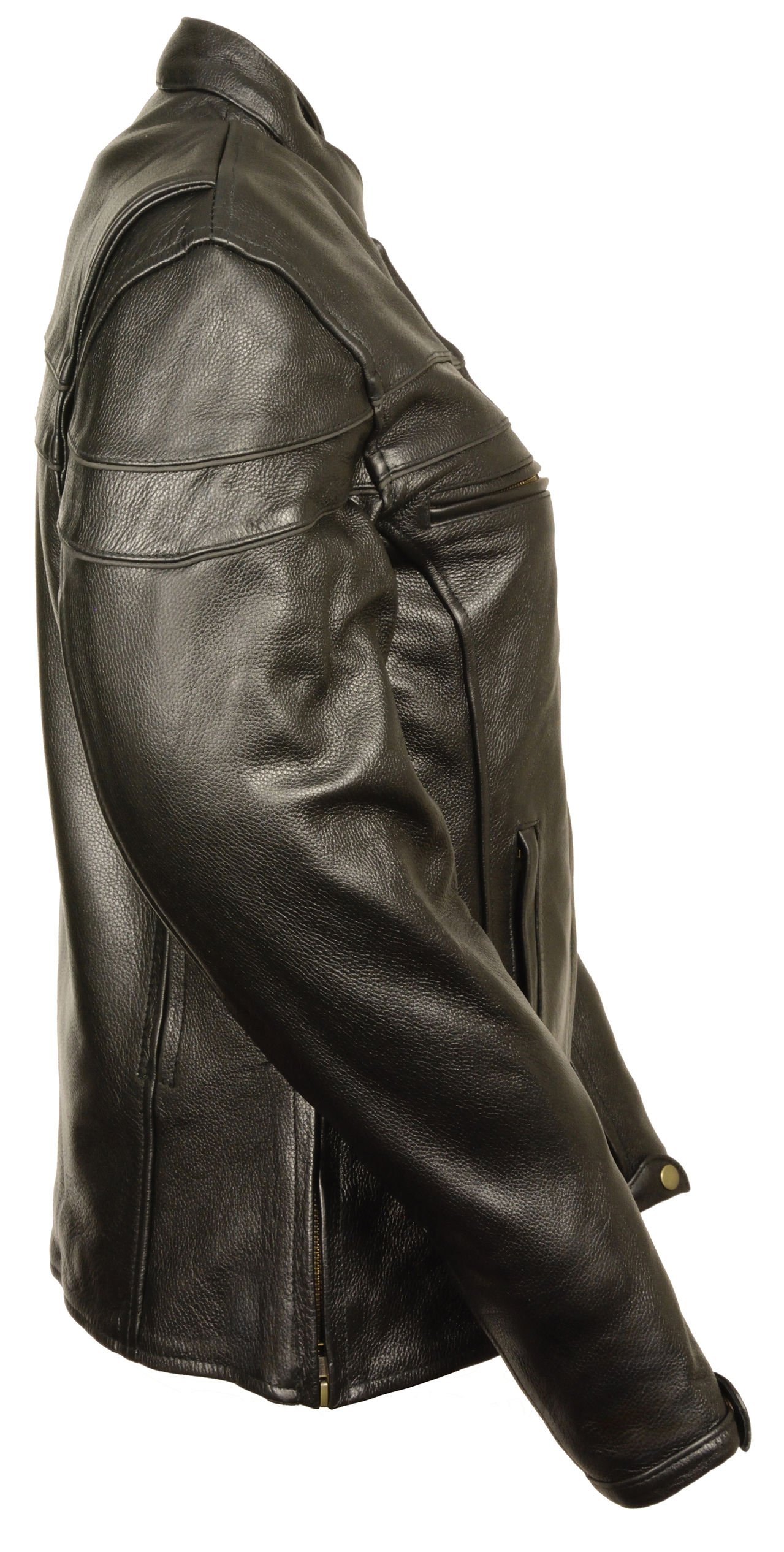 Milwaukee Leather Women's Sporty Scooter Crossover Jacket - Black Medium | Motorcycle Riding, Casual Outfits & Urban Fashion
