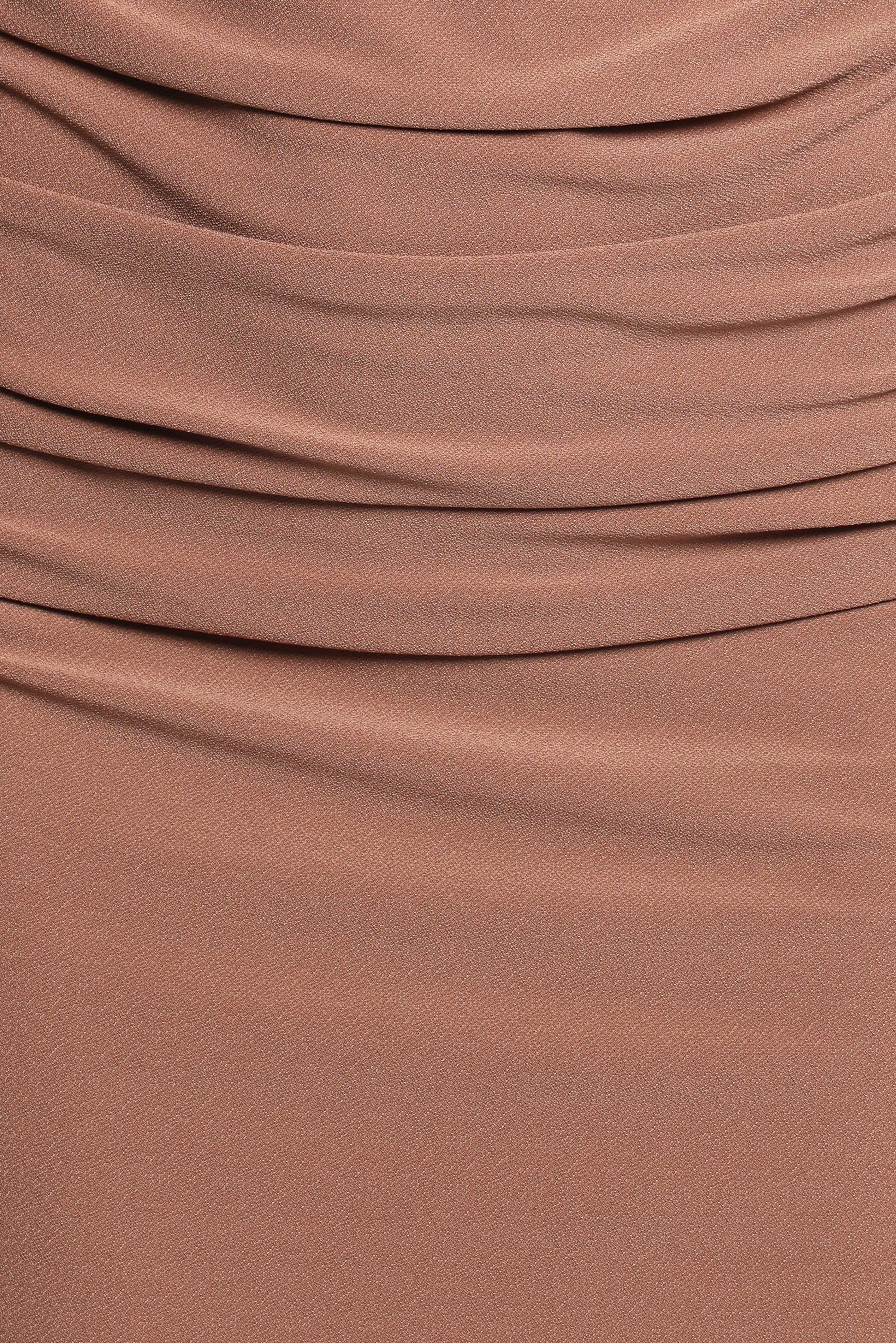 Cygnus Mini Dress for Women - Elegant Beige Summer Casual Dress for Parties, Dates & Beach Outings