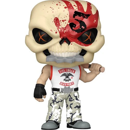 Five Finger Death Punch Knucklehead Pop! Vinyl Figure #260 - Exclusive Collectible for Music Fans & Rock Memorabilia Collectors - Perfect for Display, Gifts, and Band Merch Collections