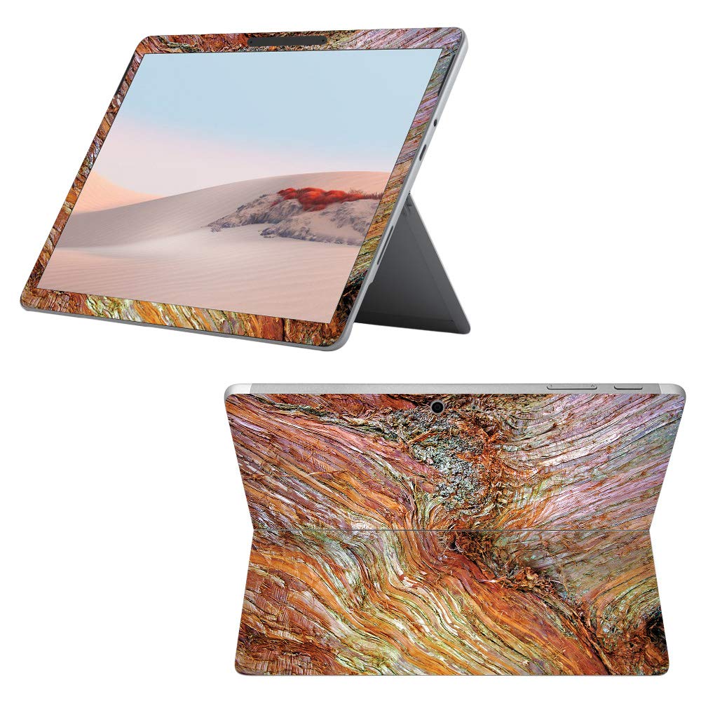 MightySkins Vinyl Decal Wrap Cover for Microsoft Surface Go 2 (2020) - Woodlands Design | Protective & Durable Skin | Easy to Apply & Remove | Made in USA | Perfect for Work, Travel & School Use