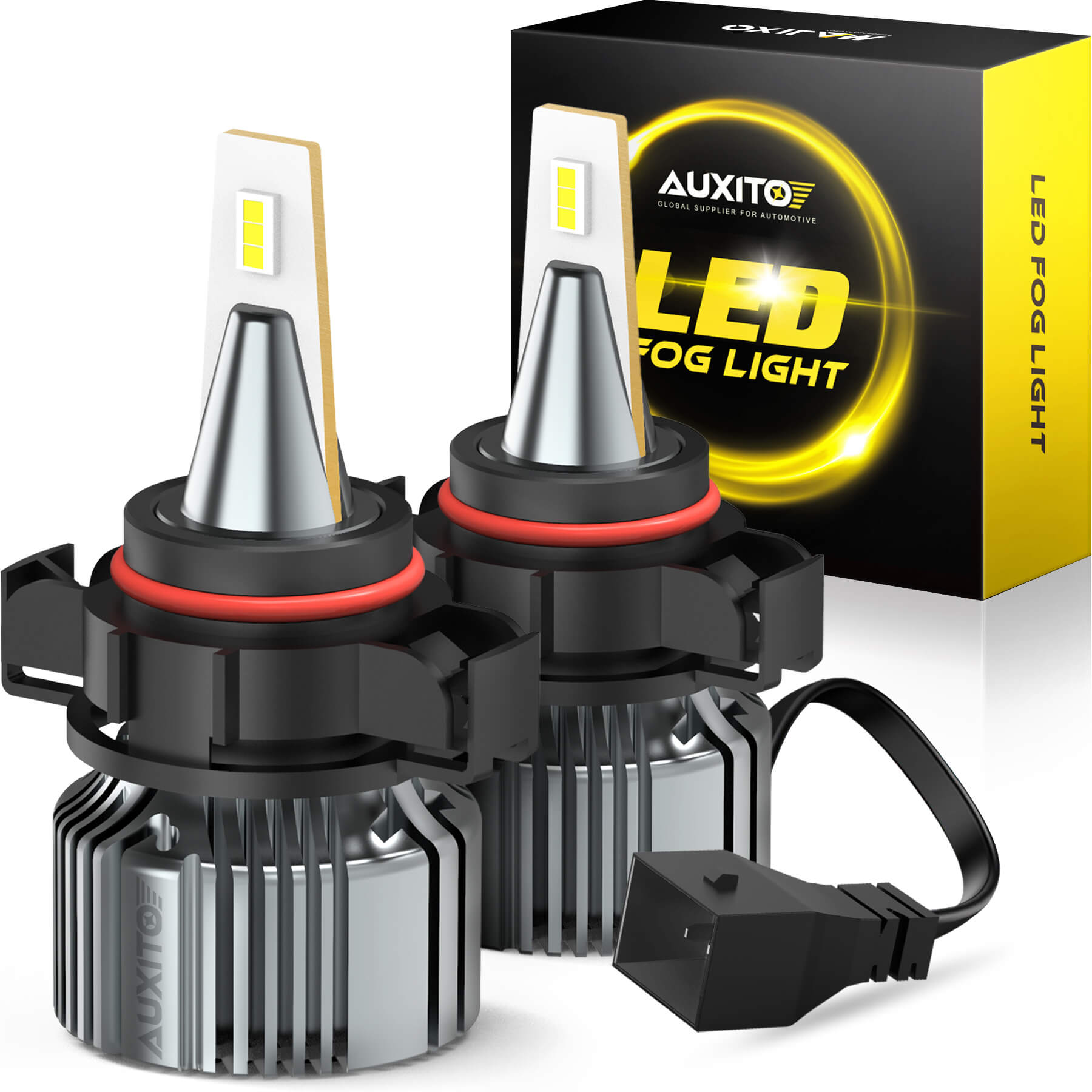 2007-2015 Chevy Silverado 1500 LED Fog Light Bulbs - 5202 Size 6500K White CSP Chips - High Visibility for Night Driving & Off-Road Adventures