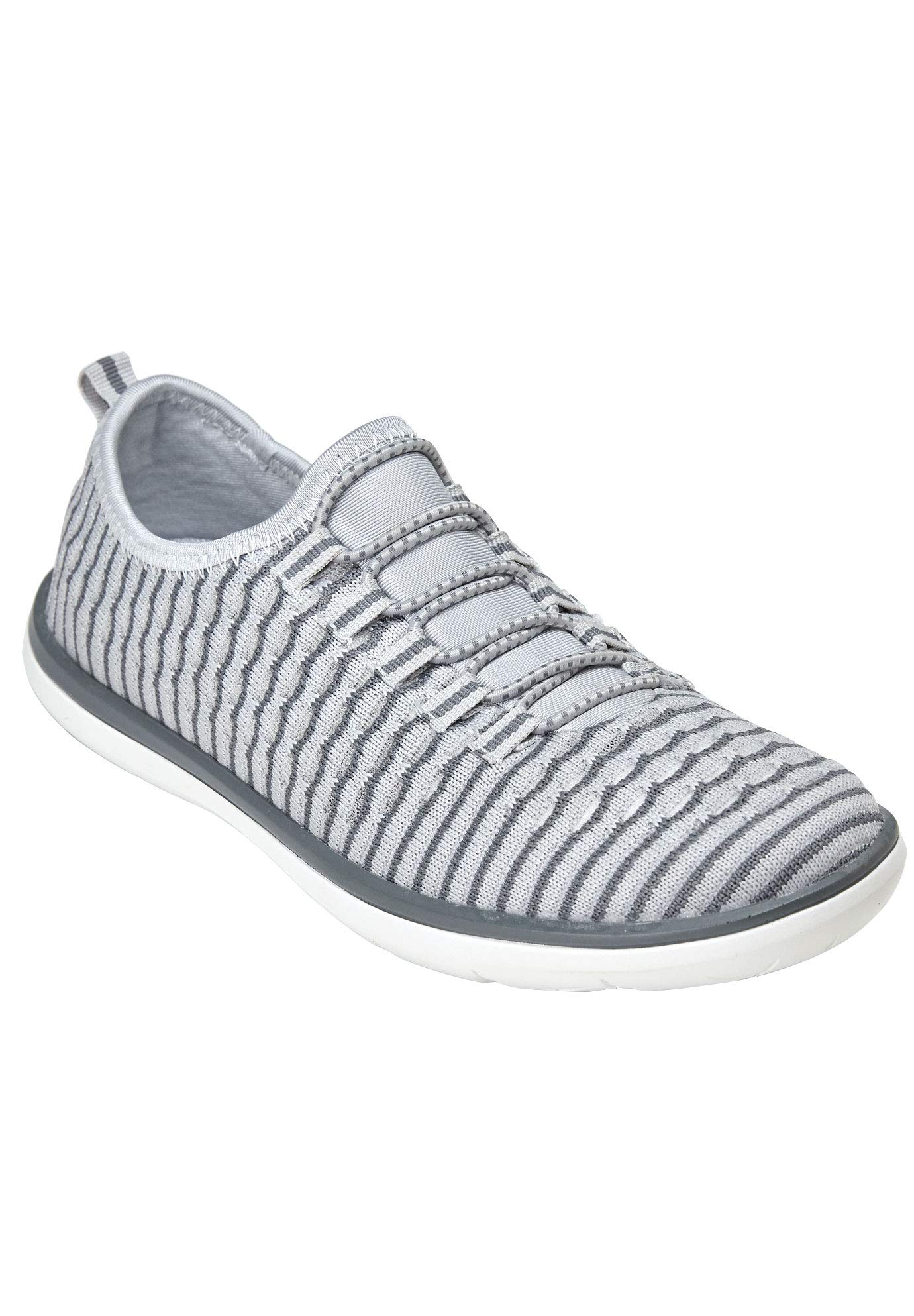 Comfortview Women's Wide Width The Ariya Sneakers - Lightweight Walking Shoes for Women with Arch Support - Perfect for Running, Gym Workouts & Casual Wear