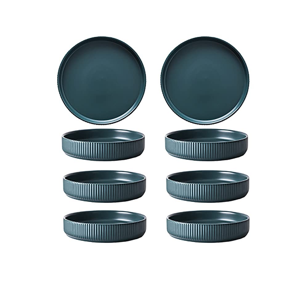 Gaolinci 3.4 Inch Porcelain Side Dish Bowls - Set of 8, Simple Style Single Color Design, Multipurpose Soy Sauce Dishes, Seasoning Bowls for Sushi, Dumplings, Ramen & Asian Cuisine
