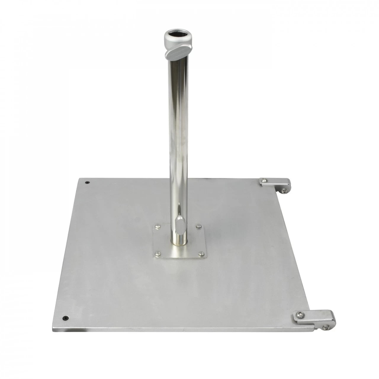 Heavy Duty 100lbs Commercial Patio Umbrella Base with Wheels - Perfect for Outdoor Restaurants, Poolside Lounging & Backyard Gatherings