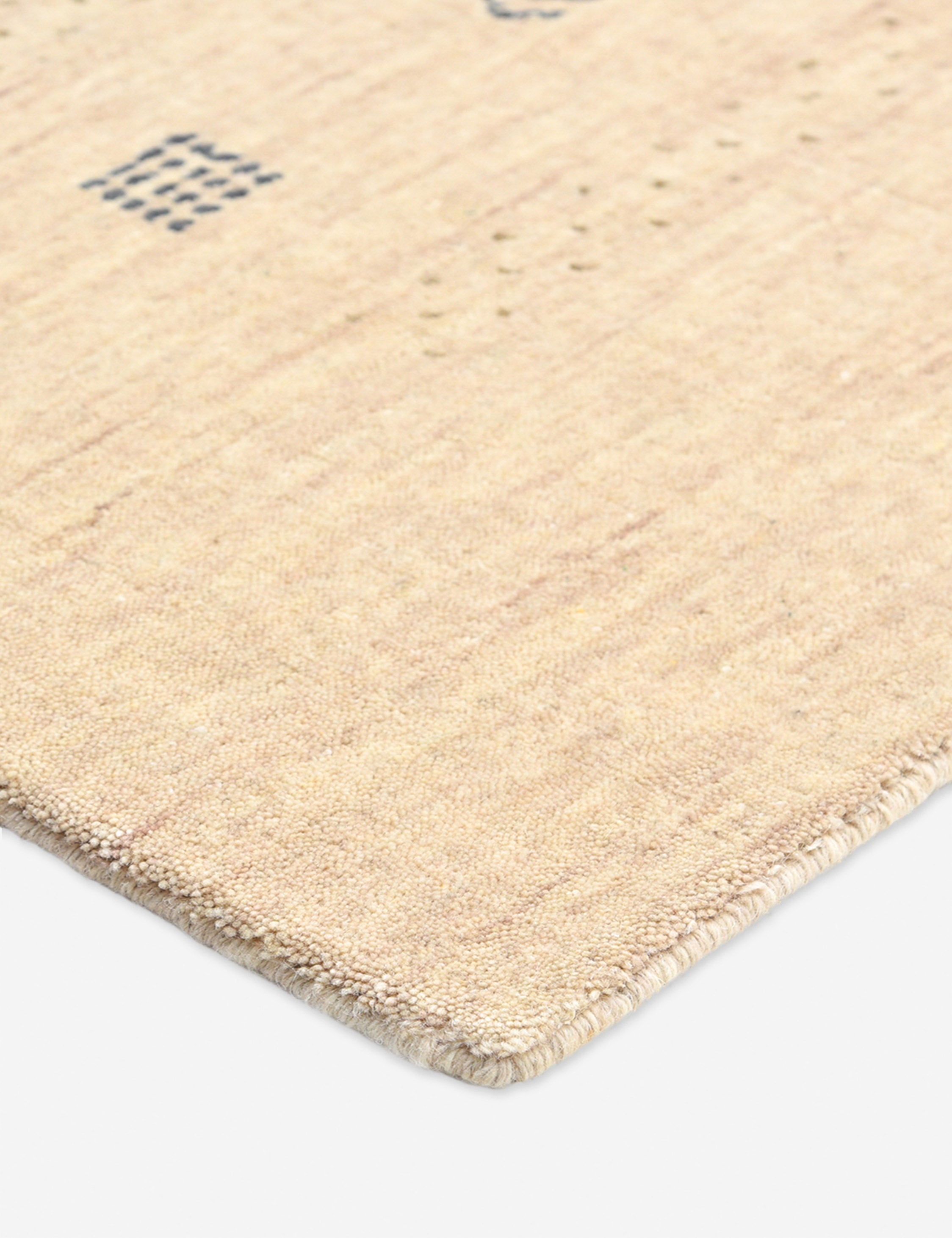 Handmade Cyrena Wool Area Rug - Soft & Durable Hand-Loomed Floor Covering for Living Room, Bedroom, or Office Decor