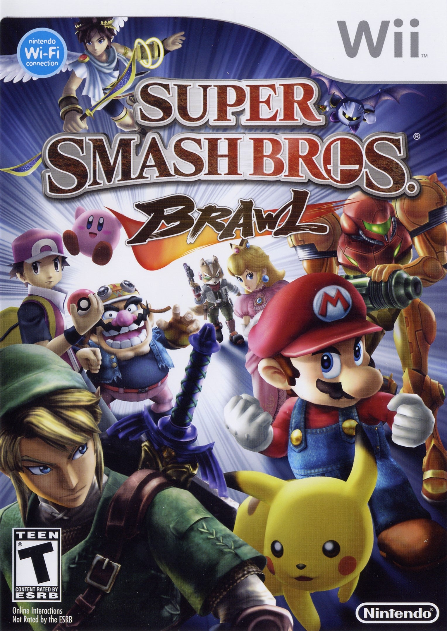 Super Smash Bros. Brawl - Nintendo Wii Fighting Game | Multiplayer Party Game for Friends & Family | Perfect for Game Nights & Competitive Play