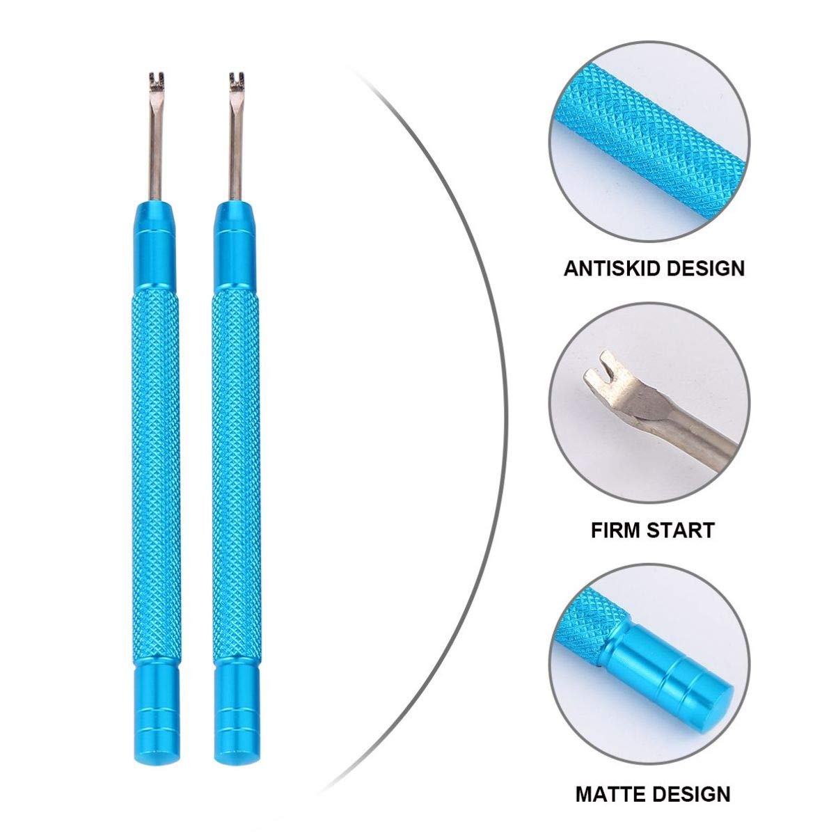 2PCS Professional Watch Needle Lifter & Lever Puller Set - Precision Watch Hand Remover Tool for Watch Repair & Maintenance - Ideal for Watchmakers, Jewelers & DIY Enthusiasts (Perfect for Removing Watch Hands & Repairing Watches)