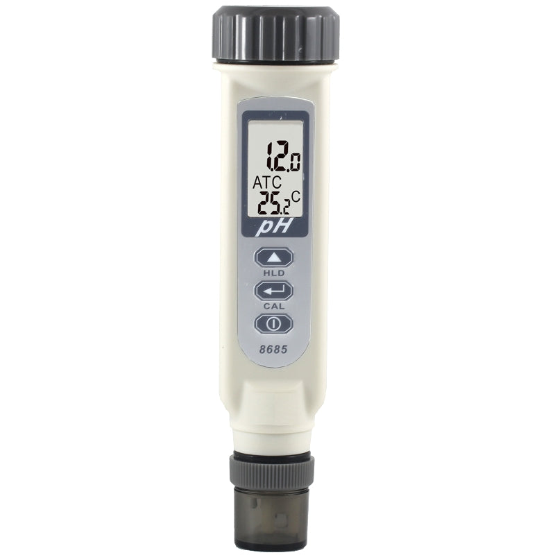 AZ Waterproof Digital pH Meter Pen with Automatic Temperature Compensation (ATC) - Ideal for Hydroponics, Aquariums, Pools, and Home Brewing