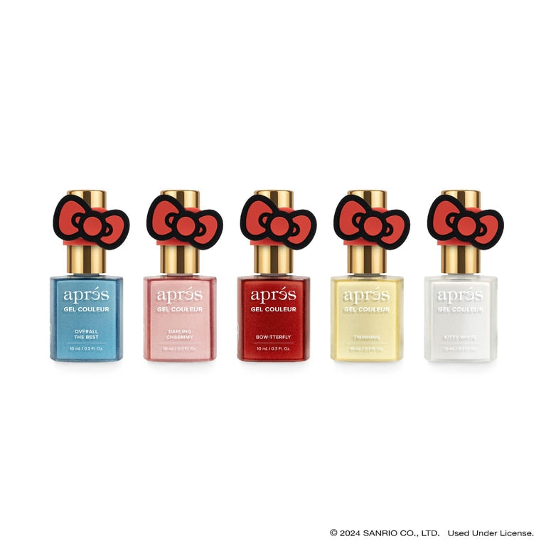 Apres x Hello Kitty Cat Eye Gel Nail Kit - Long-Lasting Gel Polish for Stunning Nails | Perfect for Salon, Home Manicures & Special Occasions