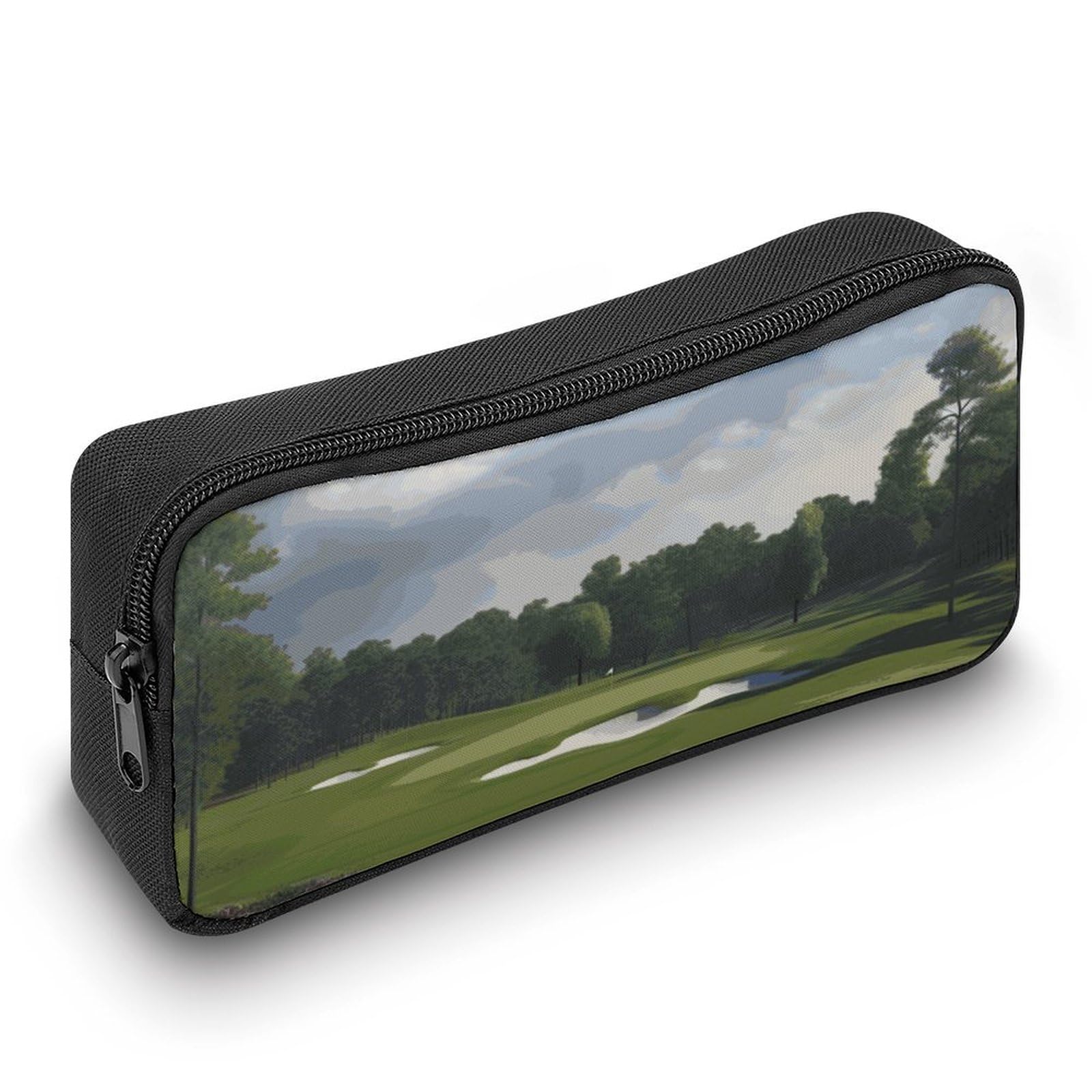 Premium Golf Course Pen Case - Large Capacity Storage Bag with Organizer for Golf Accessories, Stationery & Makeup | Ideal for Golfers, Office & Travel Use
