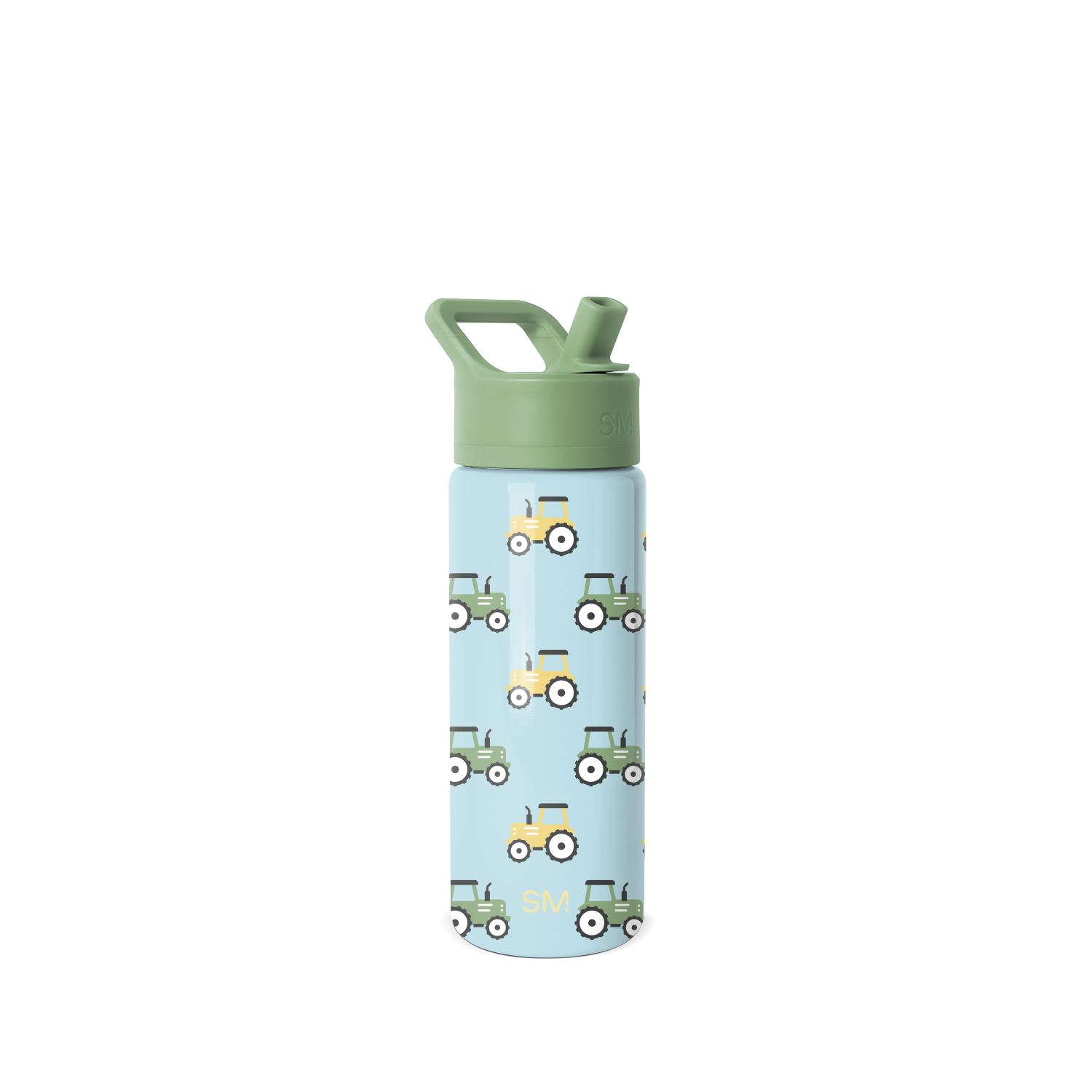 Summit Kids Water Bottle with Straw Lid - BPA Free, Leak Proof, Insulated Stainless Steel Bottle for School, Sports & Outdoor Activities