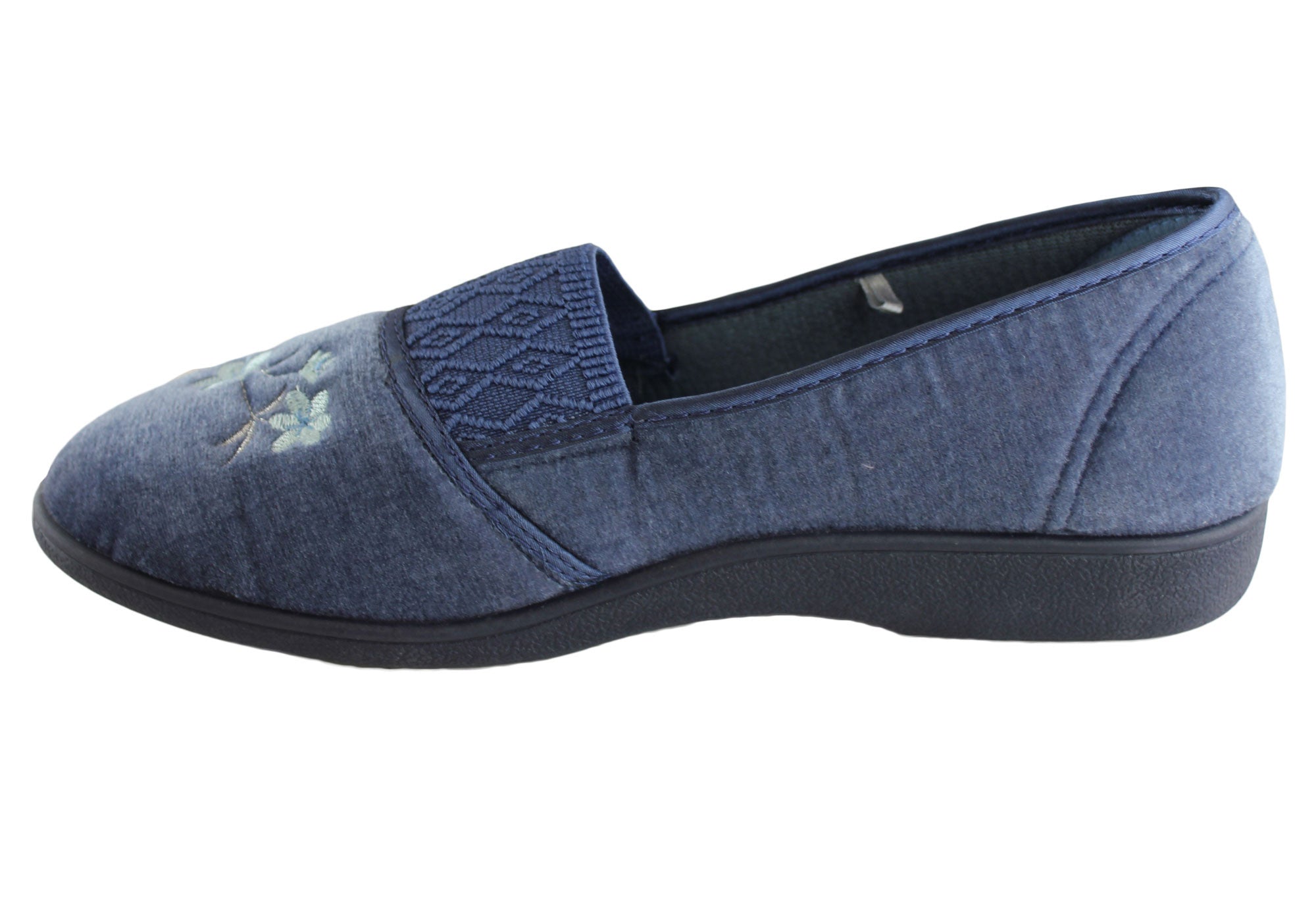 Grosby Sasha Women's Comfortable Indoor Slippers - Soft Plush House Shoes for Relaxing at Home, Lounging & Cozy Winter Wear