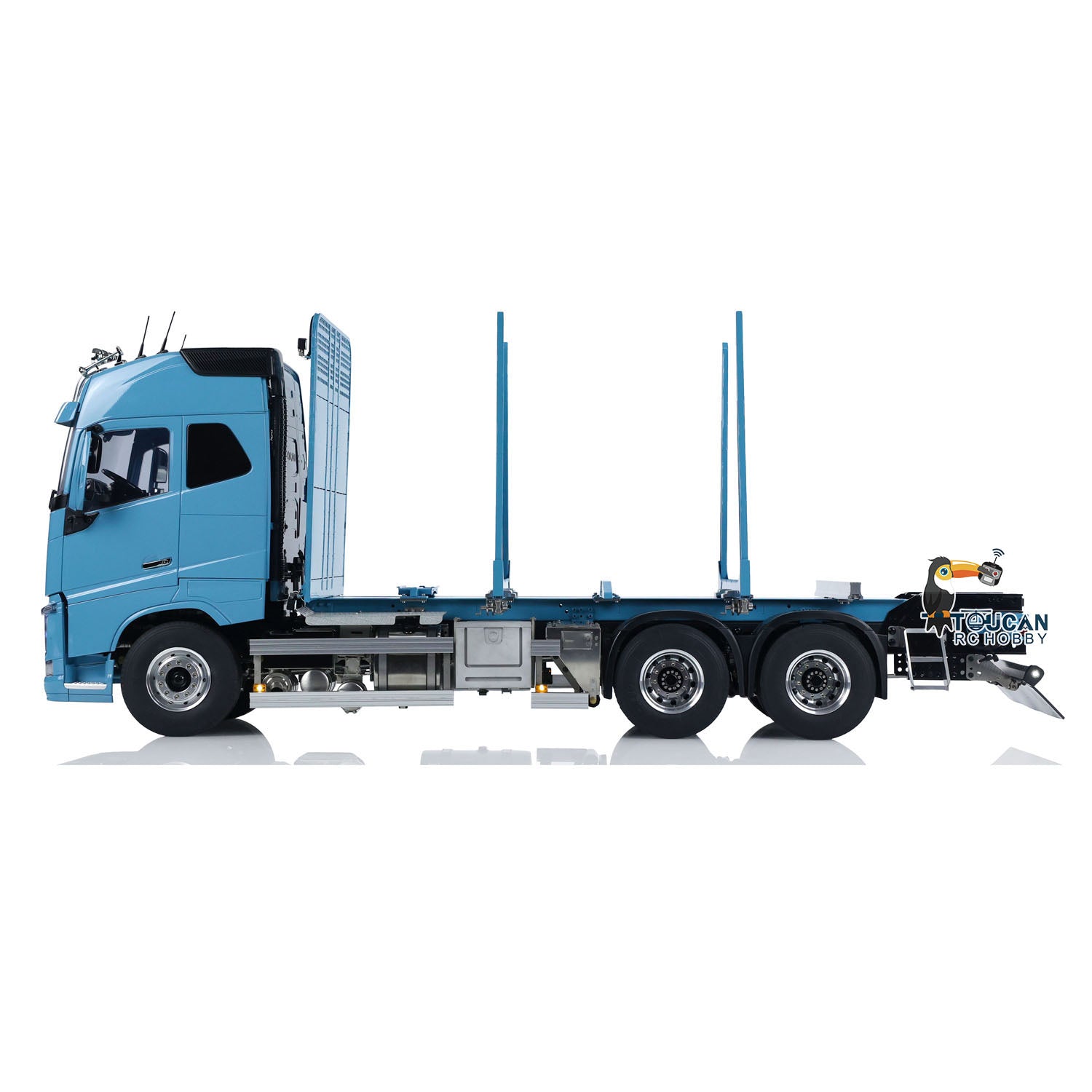 1/14 Scale FH16 RC Timber Truck 6X6 Globetrotter 750 RTR Electric Remote Control Car - TAMIYAYA 56360 Simulation Vehicle Model with 3 Speed & ST8 Radio - Perfect for Off-Road Adventures, Construction Site Play, and RC Truck Enthusiasts