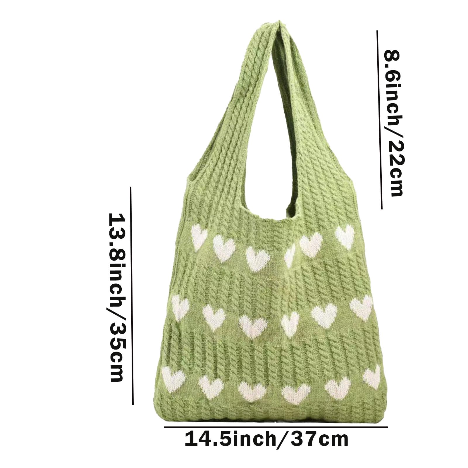 Crochet Bags for Women - Stylish Knit Summer Beach Tote & Boho Handbag - Perfect for Travel, Shopping, and Beach Outings