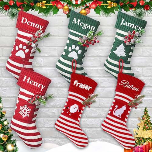 6 Pcs-knit Socks