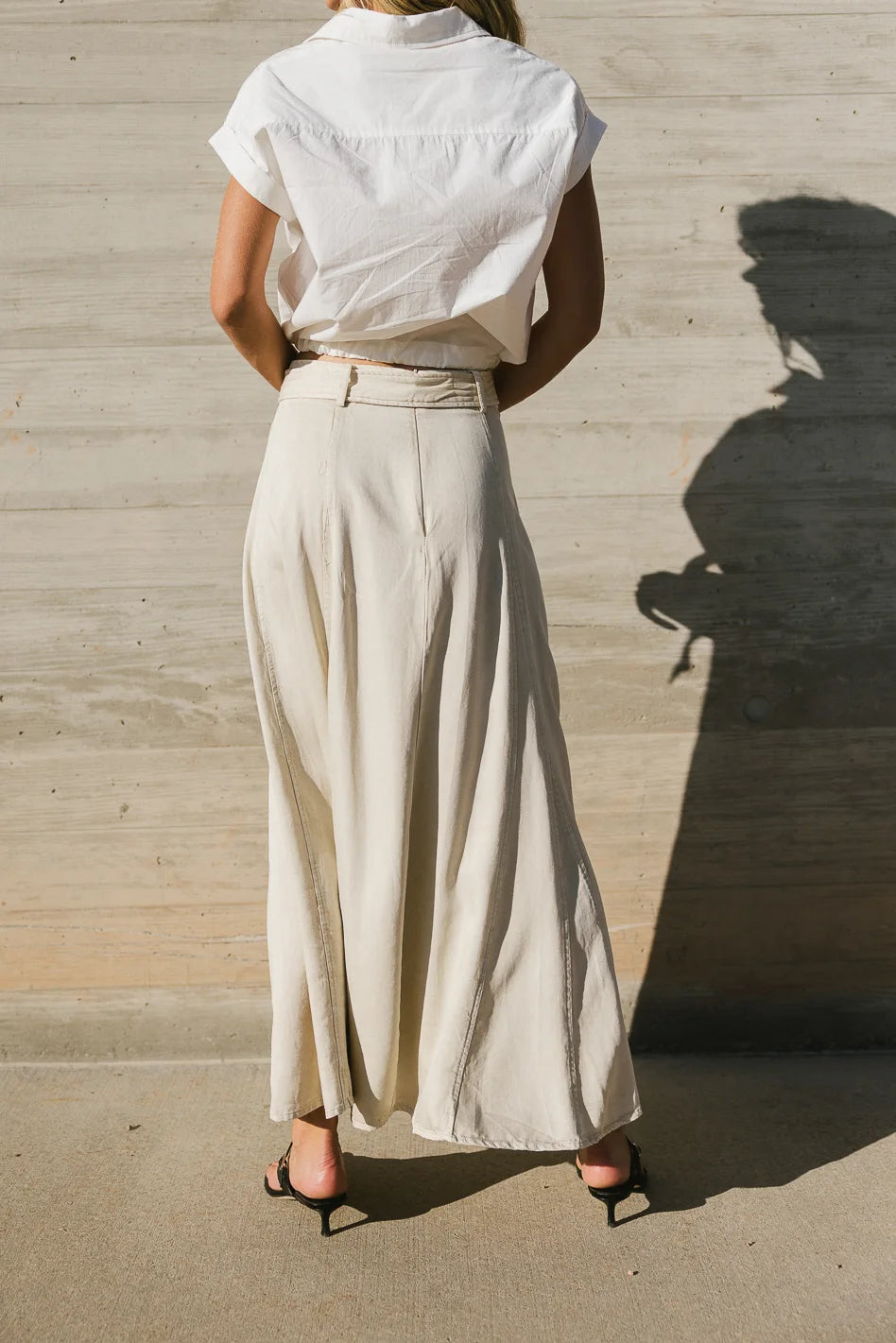 Honora Belted Maxi Skirt for Women - Elegant Long Flowy Skirt with Adjustable Waistband | Perfect for Casual Outings, Beach Vacations & Boho Chic Style